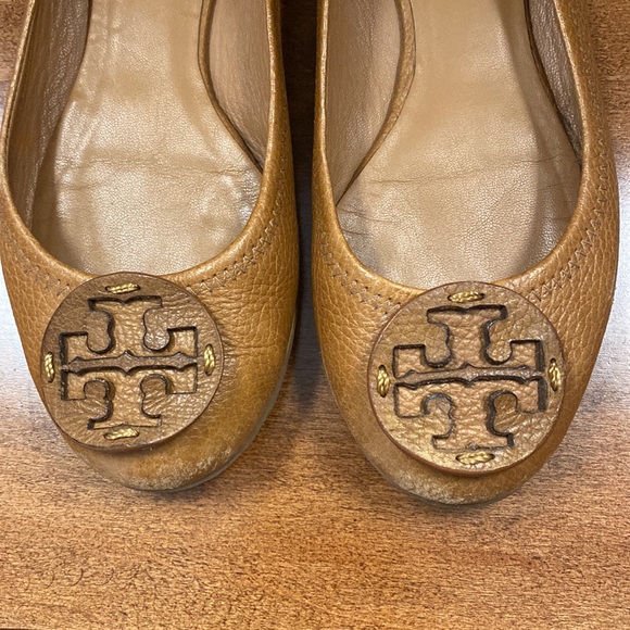 Tory Burch Reva ballet flats 7.5, British Tan - Picture 6 of 6